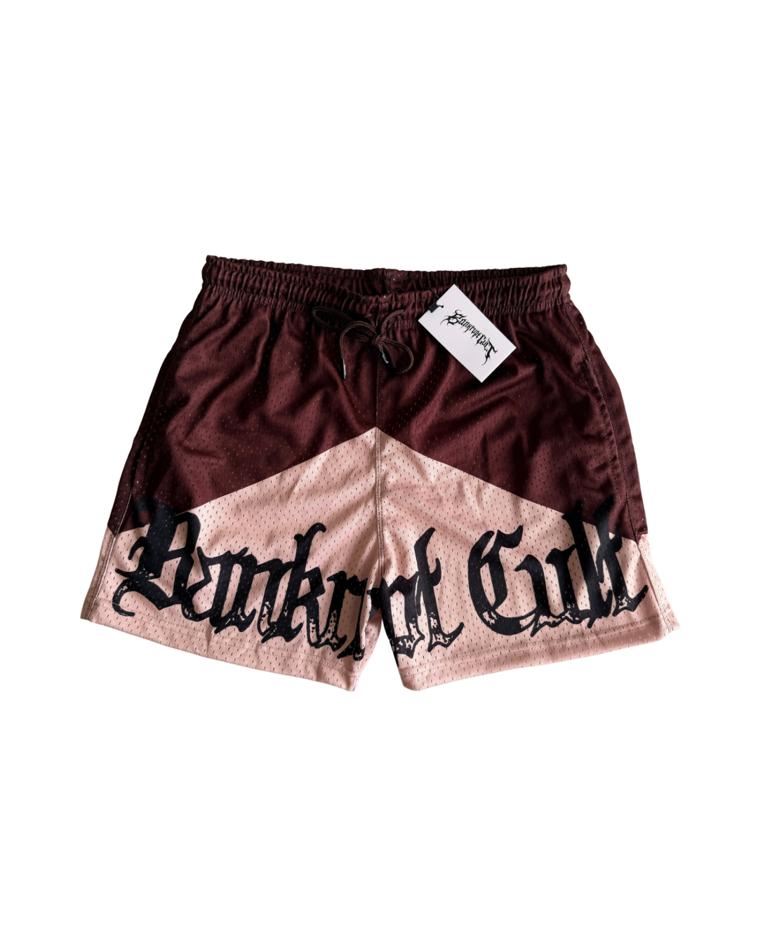 BROWN MARLBORO SHORTS