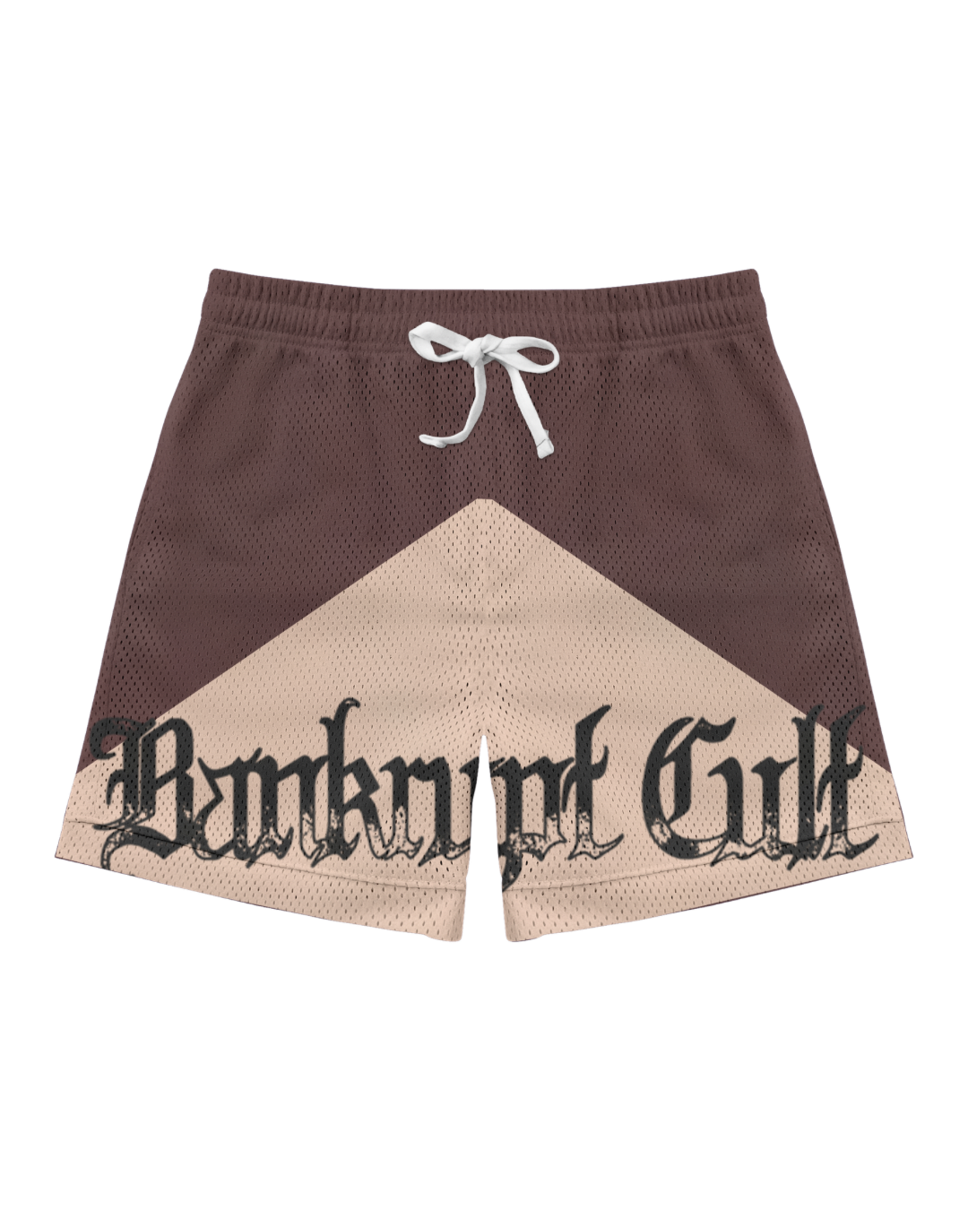 BROWN MARLBORO SHORTS